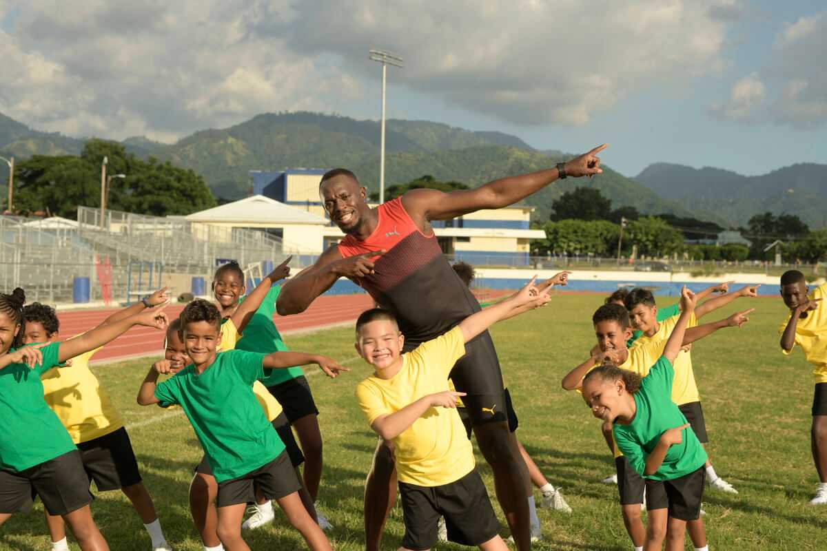 Usain Bolt als Vorbild