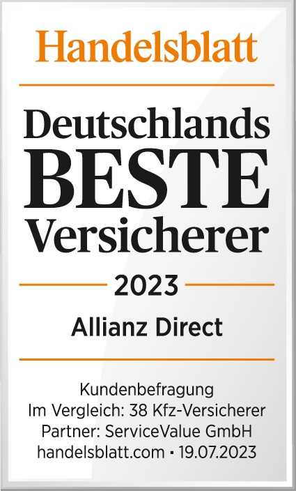 Siegel Handelsblatt: Deutschlands beste Kfz-Versicherer