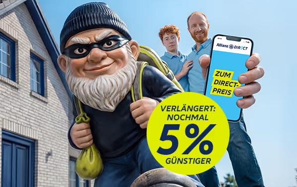 Allianz Direct Hausratversicherung 5 % günstiger