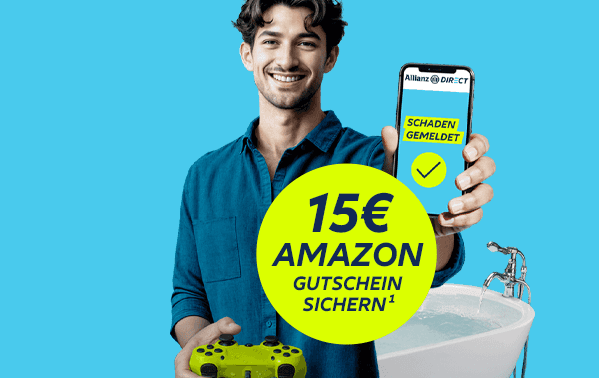 Allianz Direct Hausratversicherung Amazon-Gutschein