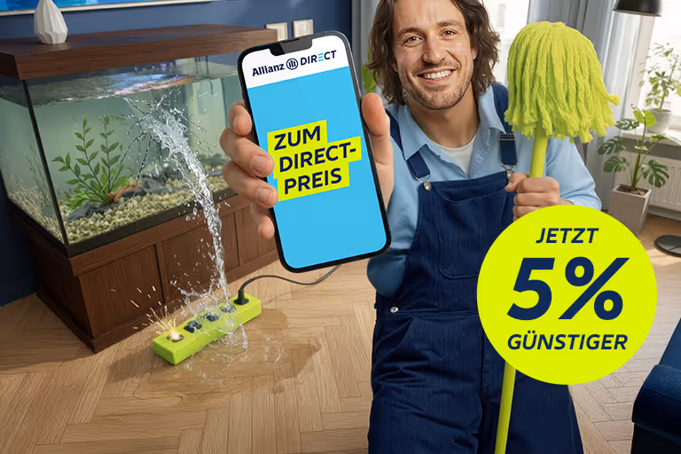 Allianz Direct Hausratversicherung 5 % günstiger