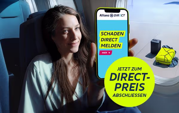Reiseversicherung zum Direct Preis